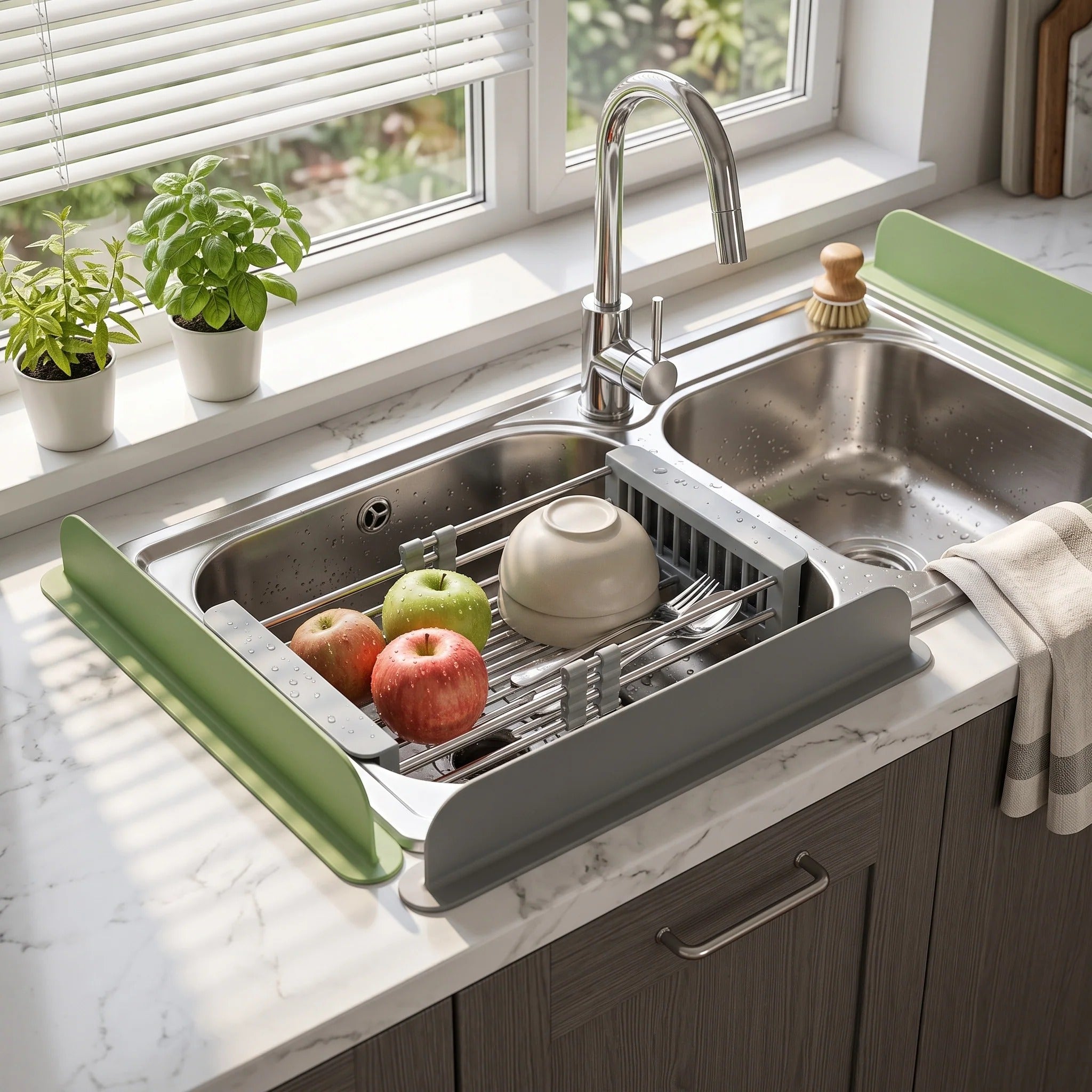 Silicone Kitchen Sink Splash Guard